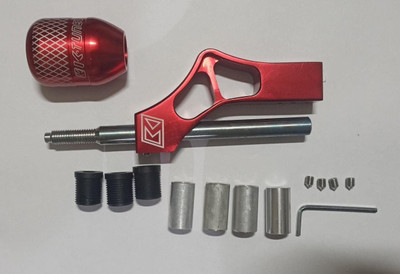 Auto MT Gear Shift Knob Adjustable Extender + Gear Shift KNOB Height Lever Extension Car Gear Shifter Extender Kit with 4 Adapters (RED GEAR Extension + RED GEAR KNOB) Gear Knob(Red) Auto MT Gear Shift Knob Adjustable Extender + Gear Shift KNOB Height Lever Extension Car Gear Shifter Extender Kit with 4 Adapters (RED GEAR Extension + RED GEAR KNOB) Gear Knob(Red)