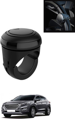 MATIES Plastic, Silicon Car Steering Knob(Black)