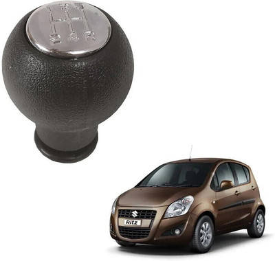 Uniqon Rubber & Plastic Gear Knob(Black)