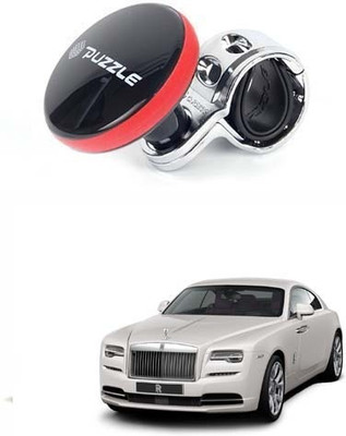 CCE Plastic Car Steering Knob(Red, Black)
