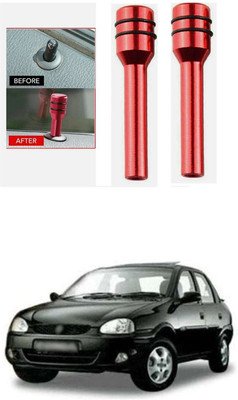 LOVMOTO Aluminium Car Door Lock Knob(Red)