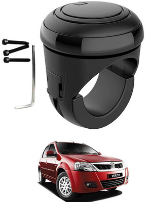 RKPSP Silicon Car Steering Knob(Black)