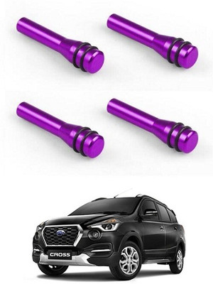 SLSHILPA Aluminium Car Door Lock Knob(Purple)