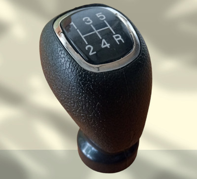 LAKSHMINARAYAN SALES Rubber Gear Knob Eon NM, Plastic Gear lever Knob 5 + 1 Reverse Gear Gear Knob(Black)