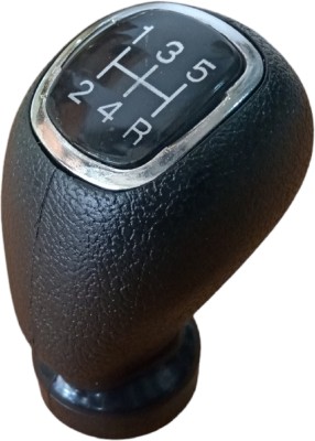 GOPINATH AUTOLINK ABS Plastic Gear lever knob, Rubber Gear knob Sonet (5+1 Reverse Gear) Gear Knob(Black)