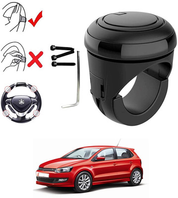 AYW Plastic, Silicon Car Steering Knob(Black)