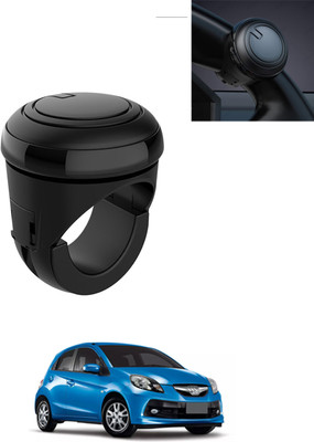 AYW Plastic/Silicon Car Steering Knob(Black)