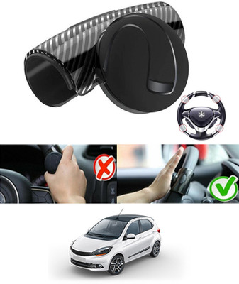 MATIES Silicon, Plastic Car Steering Knob(Black)