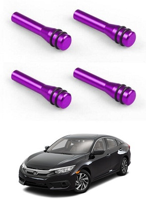 SLSHILPA Aluminium Car Door Lock Knob(Purple)