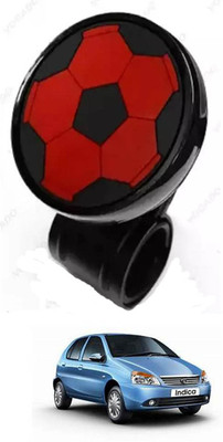 E-Shoppe Plastic Car Steering Knob(Black, Red)