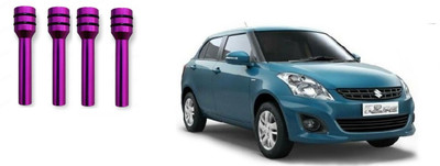 ROSHNEER ENTERPRISES Aluminum Car Door Lock Knob(Purple)