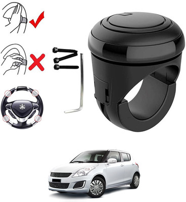AYW Plastic, Silicon Car Steering Knob(Black)