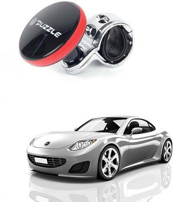 CCE Plastic Car Steering Knob(Red, Black)