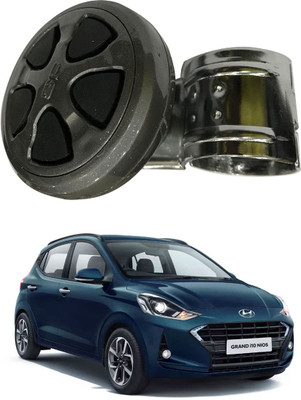 Oshotto Metal and Plastic Car Steering Knob(Black)