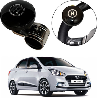 Oshotto Plastic Car Steering Knob(Black)