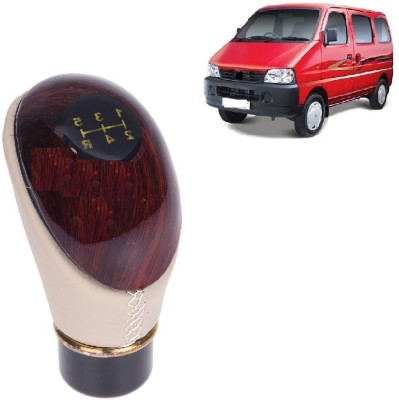 MotoshozX Wooden Design, Car Lever Gear Knob, Maruti Suzuki Eeco Gear Knob(Beige, Brown)