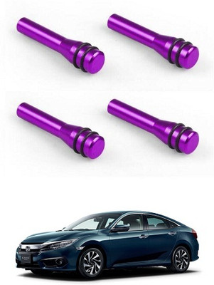 SLSHILPA Aluminium Car Door Lock Knob(Purple)