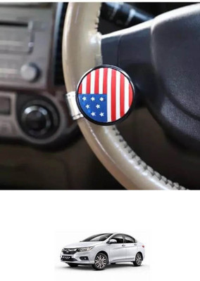 E-Shoppe Metal Car Steering Knob(Multicolor)