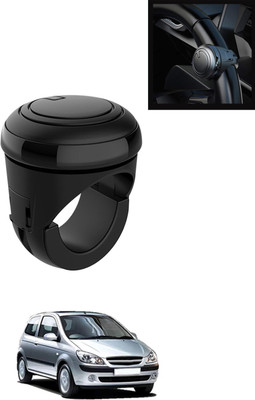 MATIES Plastic, Silicon Car Steering Knob(Black)