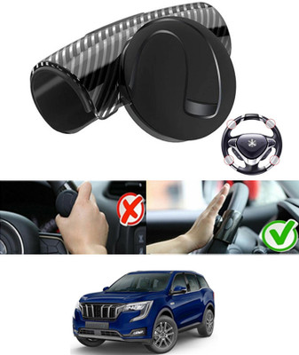 ABJD Silicon, Plastic Car Steering Knob(Black)
