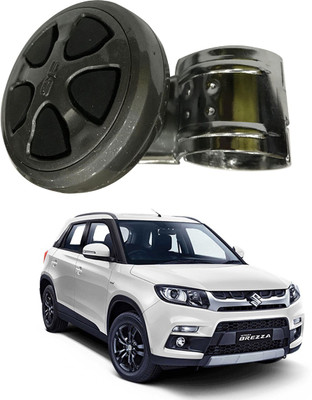 Oshotto Metal and Plastic Car Steering Knob(Black)