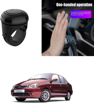 PRTEK PLASTIC Car Steering Knob(Black)