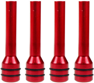 Ride2joy Aluminum Alloy Car Door Lock Knob(Red)