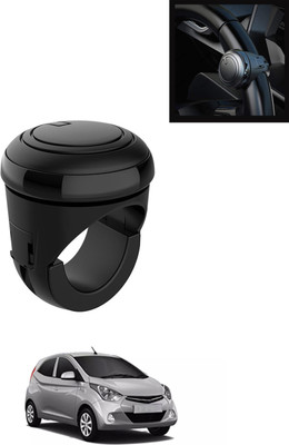 monolive Plastic, Silicon Car Steering Knob(Black)