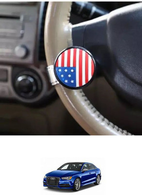 E-Shoppe Metal Car Steering Knob(Multicolor)