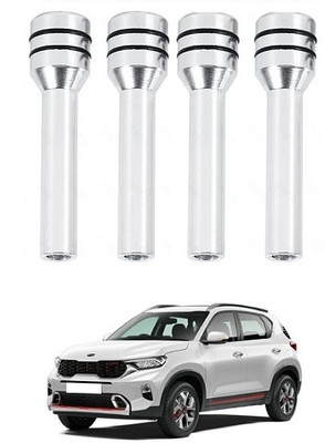 SLSHILPA aluminium Car Door Lock Knob(Silver)