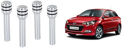 After cars aluminium Car Door Lock Knob(Silver)