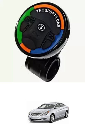 E-Shoppe Rubber Car Steering Knob(Multicolor)