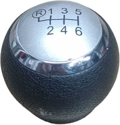 Auto-Ex Gear Lever/Shifter Knob For Corolla Altis 6 Gear Diesel Variant( Chrome Finish ) Gear Knob(Black)