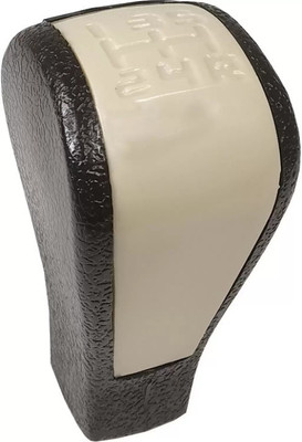 SRPHERE Rubber & Plastic Gear Knob(Black, Grey)