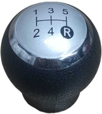 Auto-Ex Gear Lever/Shifter Knob for Etios 5 Gear Petrol Varient Only (Chrome Finish) Gear Knob(Black)
