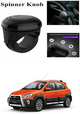 XZRTZ PLASTIC Car Steering Knob(Black)