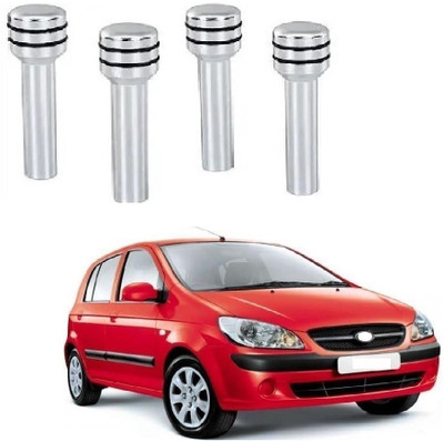 ROSHNEER ENTERPRISES Aluminum Car Door Lock Knob(Silver)