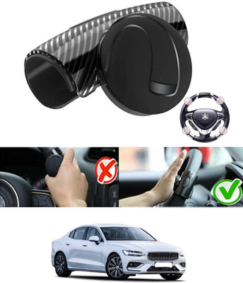 Dashify Silicon, Plastic Car Steering Knob(Black)