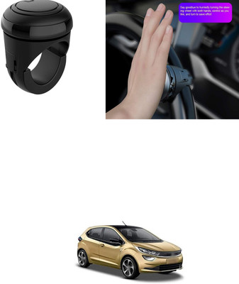 PRTEK PLASTIC Car Steering Knob(Black)