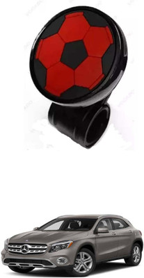 E-Shoppe Plastic Car Steering Knob(Black, Red)