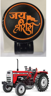 E-Shoppe Metal Car Steering Knob(Black, Orange)