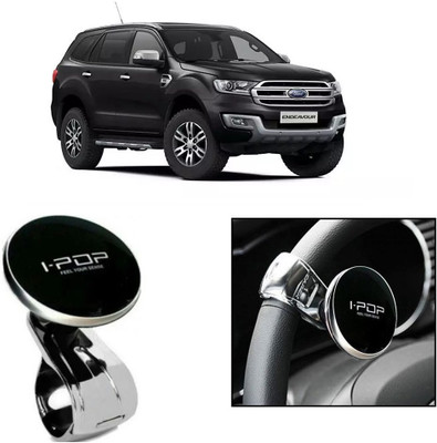 ARNEJA Plastic, Metal Car Steering Knob(Black)