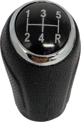 Bubu plastic, rubber Gear Knob(Black, Silver)