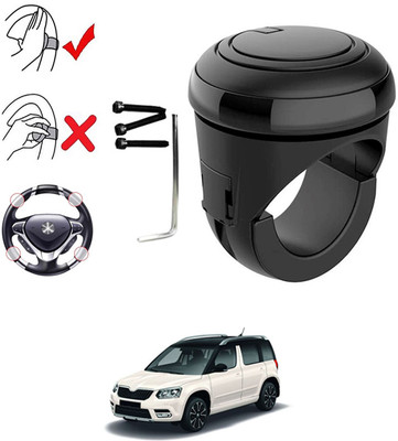 AYW Plastic, Silicon Car Steering Knob(Black)