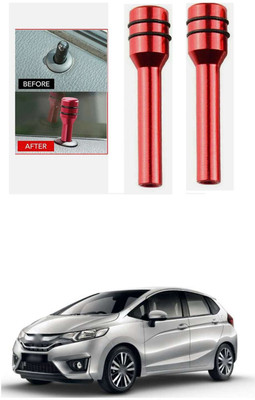 LOVMOTO Aluminium Car Door Lock Knob(Red)