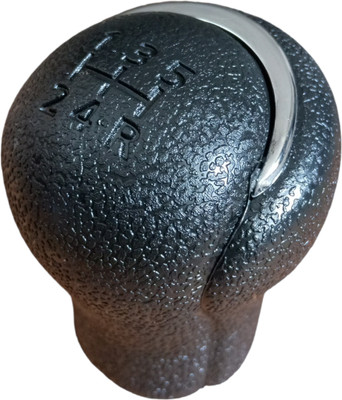 LAKSHMINARAYAN SALES RUBBER Gear lever knob, ABS PLASTICK Innova Crysta gear Shift Gear Knob(Black)