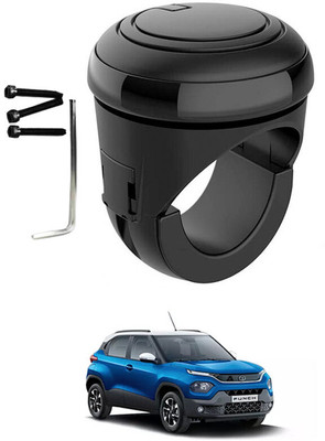 RKPSP Silicon Car Steering Knob(Black)
