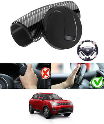 ABJD Silicon, Plastic Car Steering Knob(Black)