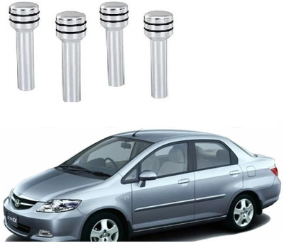 ROSHNEER ENTERPRISES SILVER FOIL Car Door Lock Knob(Silver)