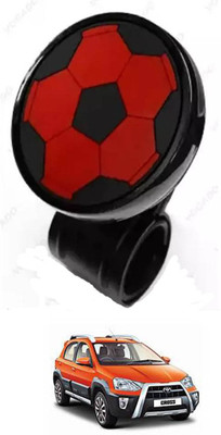 E-Shoppe Plastic Car Steering Knob(Black, Blue)
